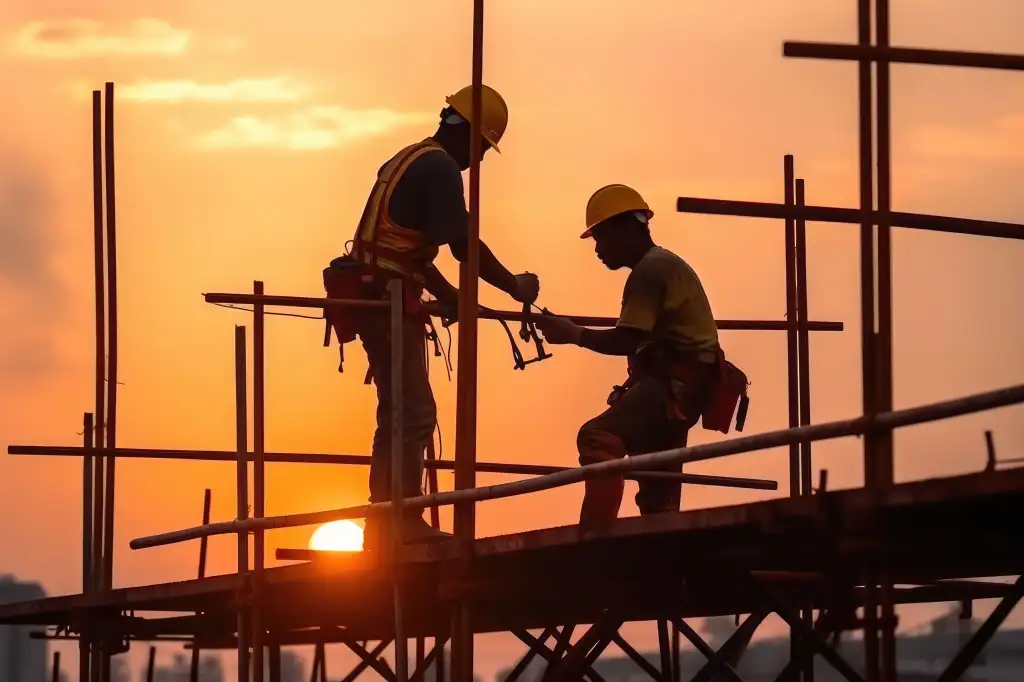 Makki Trading and Contracting construction project